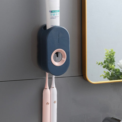 Wall Mounted Toothpaste Gadget