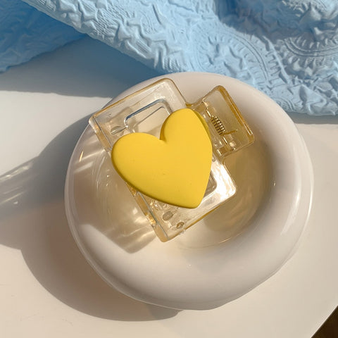 Heart Hair Claw