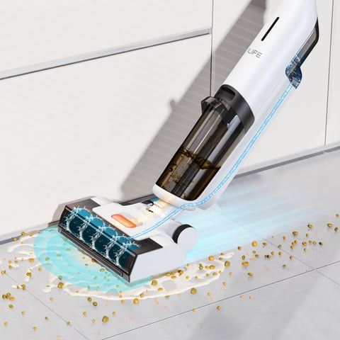 Cordless Wet Dry Self-Cleaning Smart Vacuum Mop Cleaner