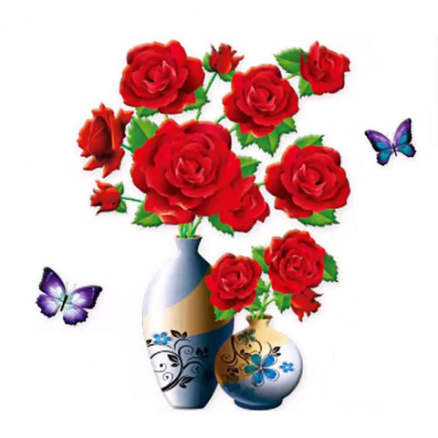 Vase Wall Sticker
