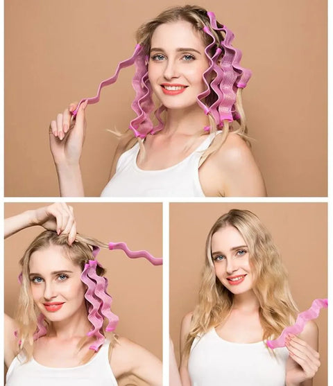 12PCS/Set Hair Wave Curling Tool