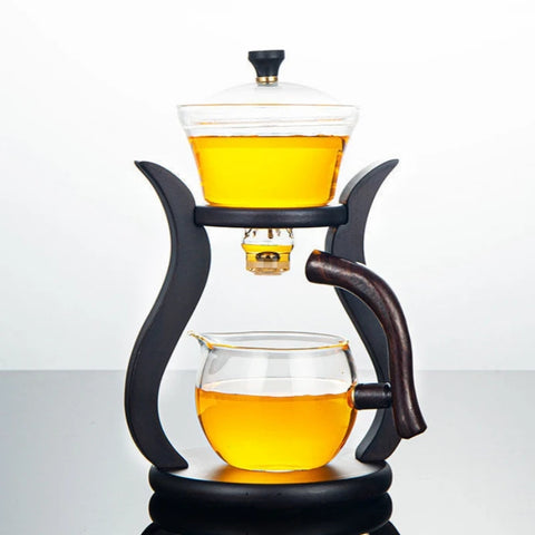 KungFu Ease: Magnetic Glass Tea Set
