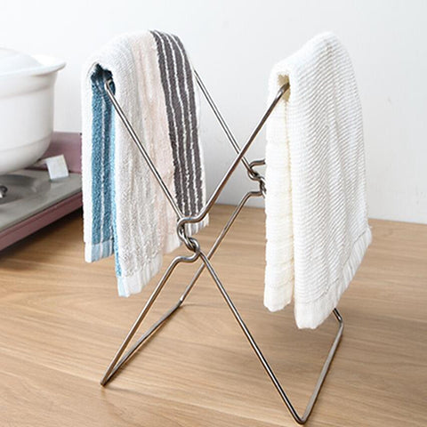 Garbage Bag Shelf Rag Rack