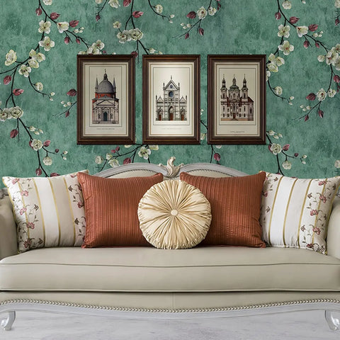 Floral Peel and Stick Wallpapers