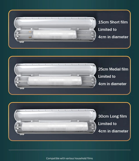 Plastic Cling Wrap Magnetic Dispenser