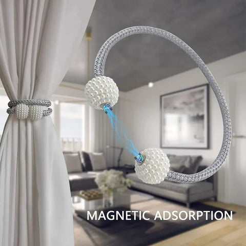 2PCS Magnetic Curtain Tie