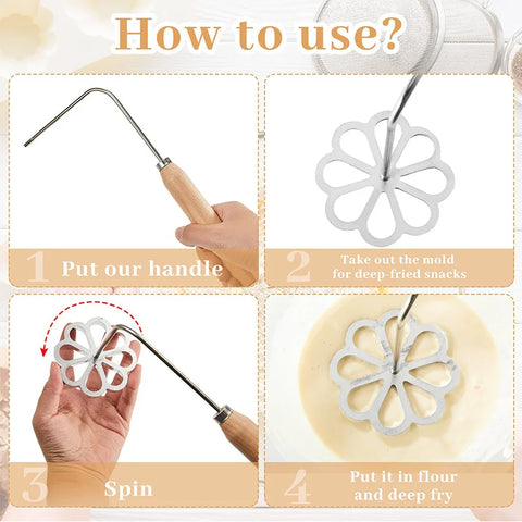 Cast Iron Frying Mold Set
