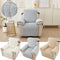 Warm Plush Fur Recliner Sofa Cover