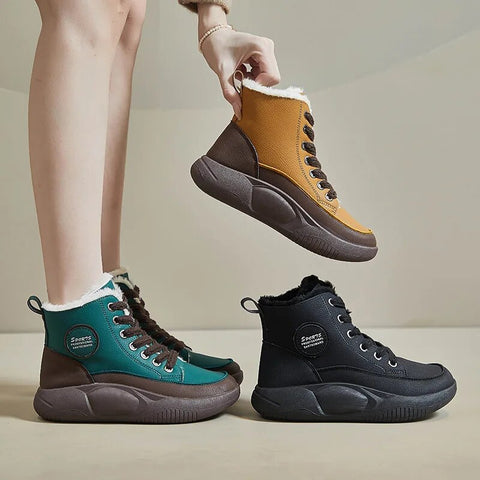 Winter Fleece-Inner Women Sneakers