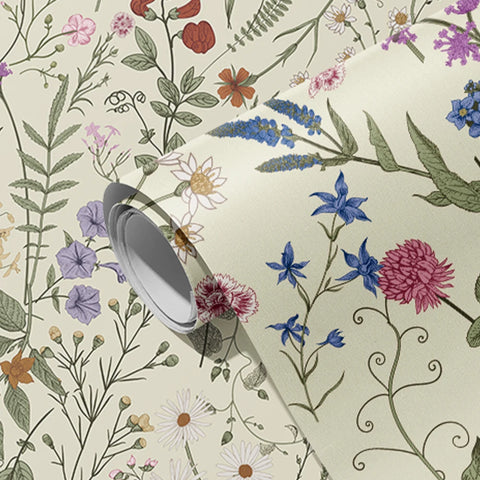 BloomLux Floral Peel & Stick