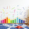 Rainbow Crayon Wall Stickers