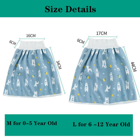 Baby Waterproof Diaper Pants & Skirt