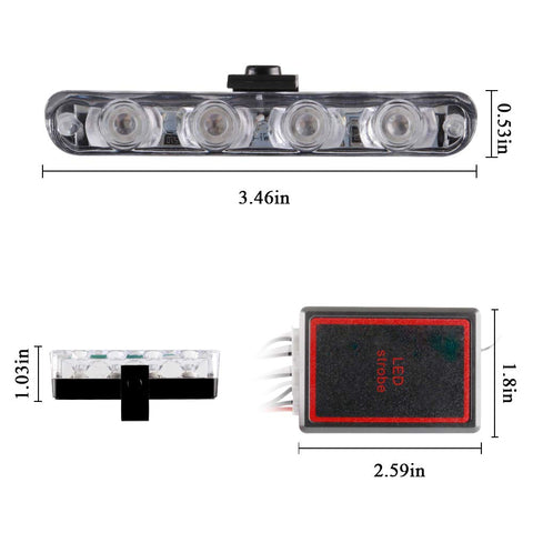 4 In 1 Wireless Remote Control LED Light