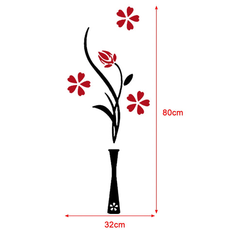 Self-Adhesive Flower Wall Sticker