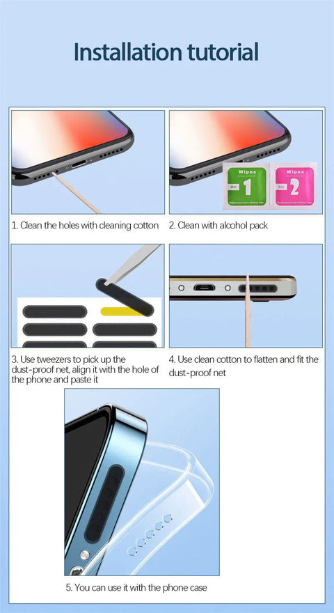 Phone Dust Cover