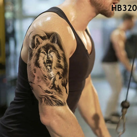 Big Arm Sleeve Tattoo