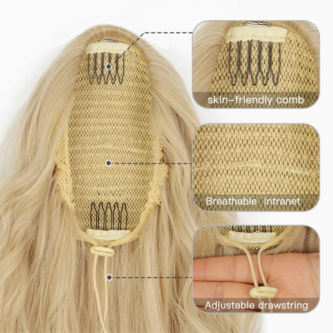 26Inch Synthetic Long Wavy Ponytail Extension