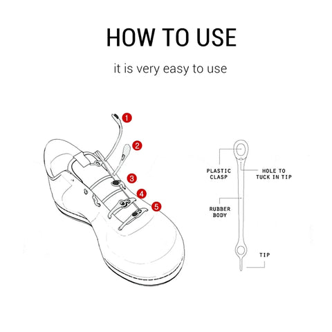 12PCS Lazy Shoe Laces