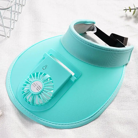 Summer Cooling Fan Hat