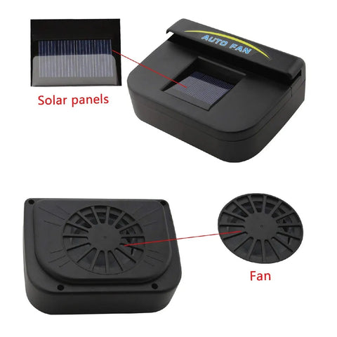 Solar Powered Car Cooler