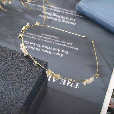 Metal Gold Silver Headband