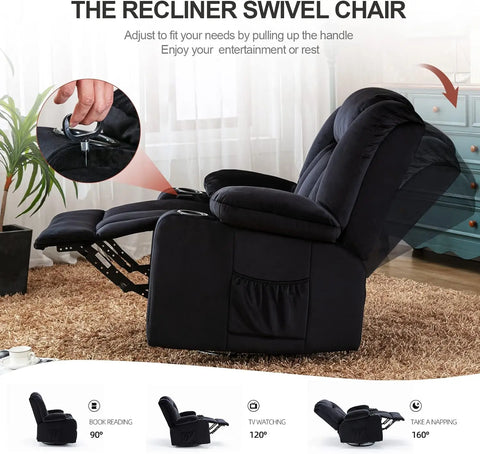 Massage Rocking Recliner Chair