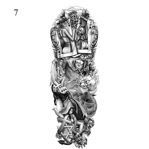 Big Arm Sleeve Tattoo
