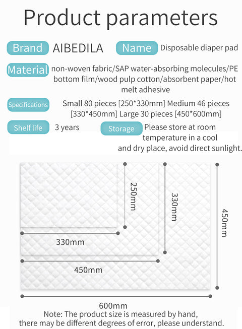Disposable Waterproof Diaper Changing Mat