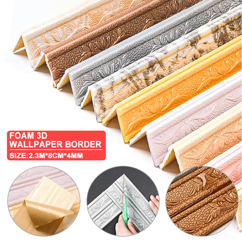230cm (7 1/2 ft) Edge Corner Wall Sticker