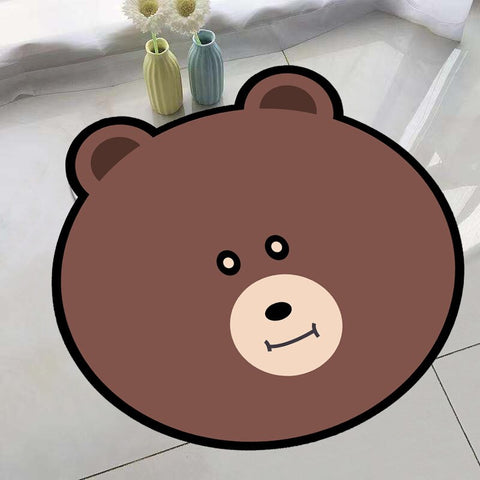 Cartoon Non-Slip Quick Dry Bath Mat