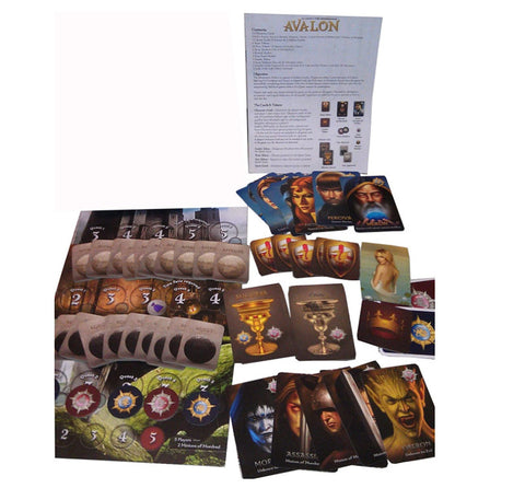 Resistance Avalon Family Interactive Board Game Card