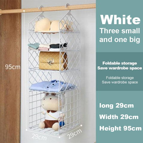 Multilayer Hanging Clothes Shelves
