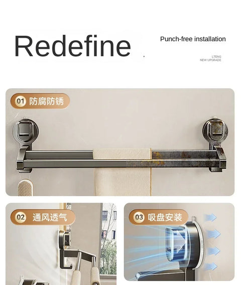 SnapTight Towel Rail