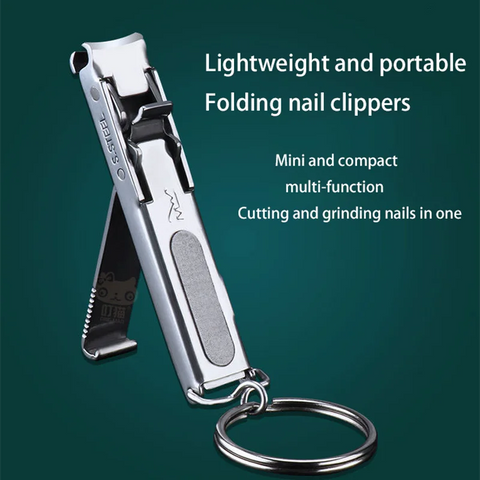 Ultra-Thin Stainless Steel Nail Clipper