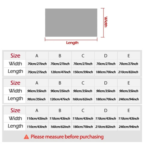 Feather Embroidery Sofa Seat Protector