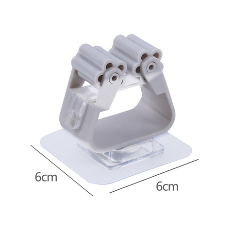 Kitchen Multi-Purpose Mop Holder Hooks
