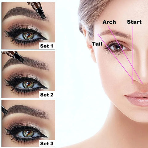 Microblading Waterproof Eyebrow Pen