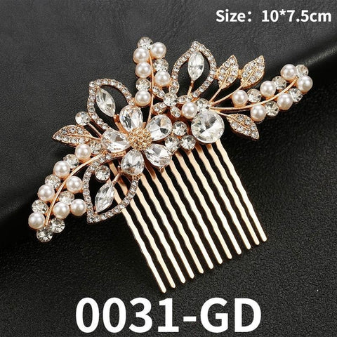 Bridal Rhinestone Hair Clip