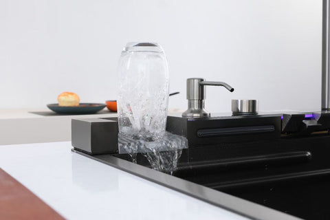 Smart Digital Waterfall Kitchen Sink