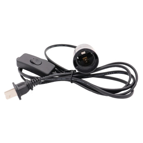 Lamp Adapter Extension Cord US EU UK AU Plug