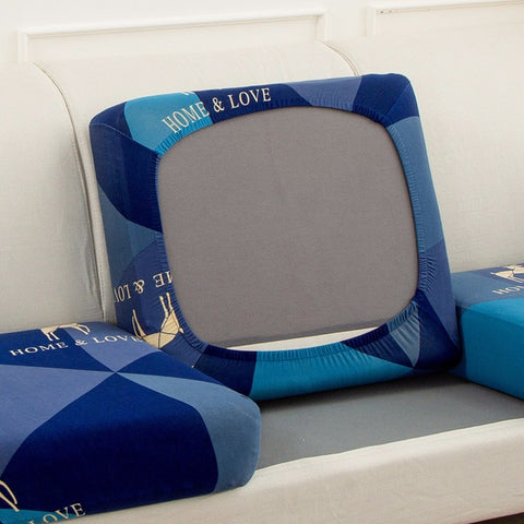 Printed Sofa Seat Cushion Cover