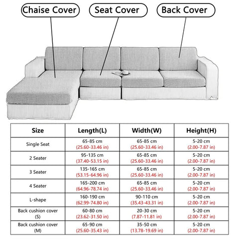 Waterproof Leaves Sofa Cover