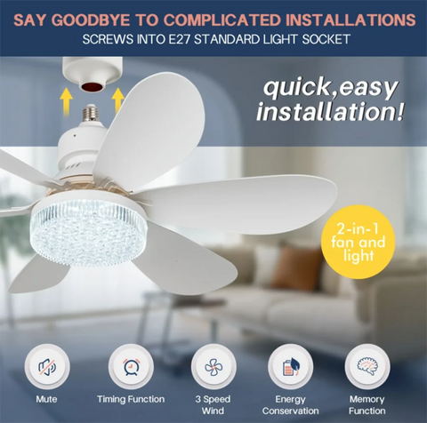 LumiBreeze LED Ceiling Fan