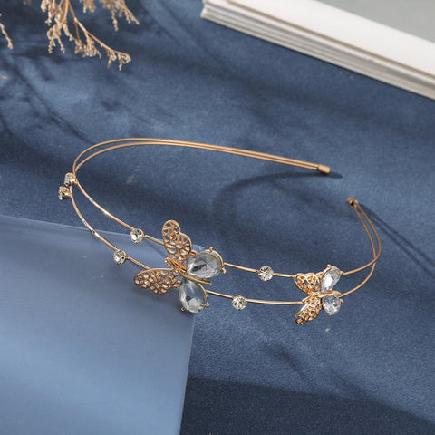 Metal Gold Silver Headband