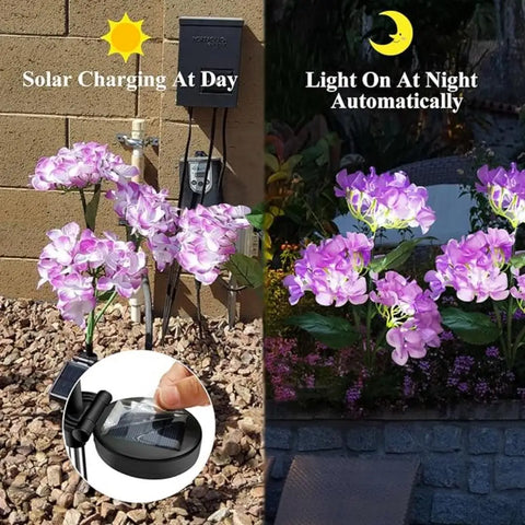PetalShine Garden Lamp