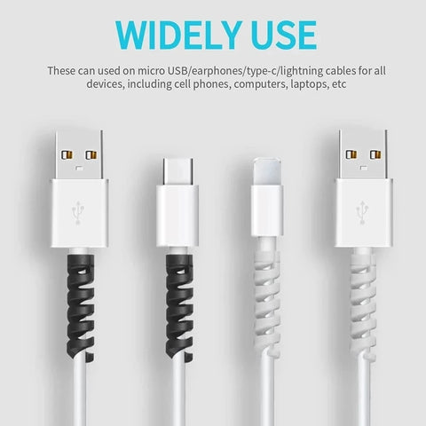 5/10/20PCS Spiral Cable Protector
