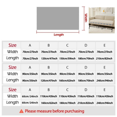 GeoChenille All-Season Sofa Cover