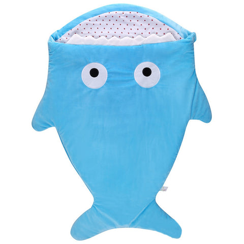 Baby Shark Wrap Sleeping Blanket