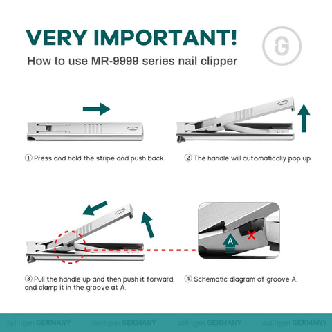 Ultra Thin Nail Clippers
