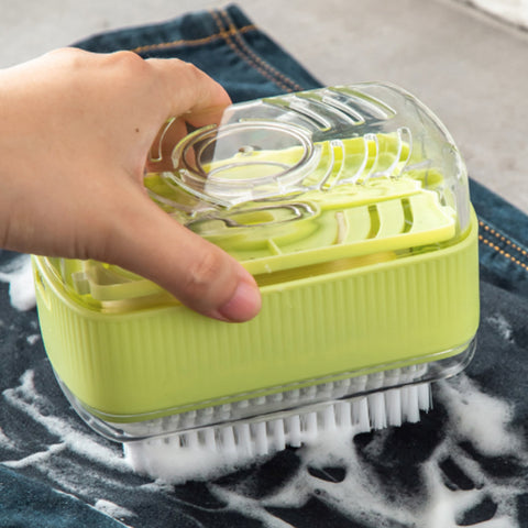 2 in 1 Multifunctional Soap Box Laundry Brush